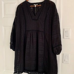 Joie Bohemian Black Dress
